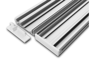 Zubehör Werbeprofil Endkappe